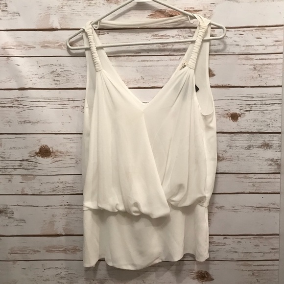 Hoity Toity  Cream Blouse Tank M NWT - Picture 2 of 8